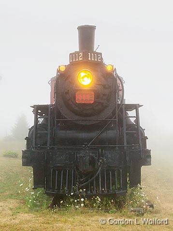 CN Engine 1112 In Fog_25567-8.jpg - Photographed at the Railway Museum of Eastern Ontario in Smiths Falls, Ontario, Canada.